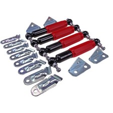 Tandem Rad Stoßdämpfer Set rot bis 3500kg für PKW Anhänger