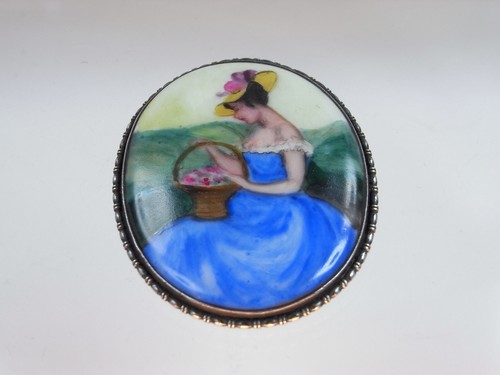 Antike brosche silber feine - silber,