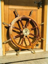 Nautisches Schiffssteuerrad