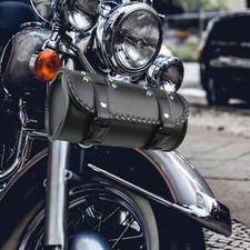 Motorrad-Gabeltasche, Leder