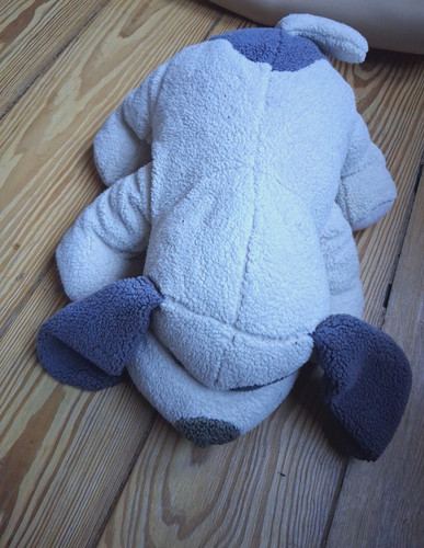Stofftier hund vinatage 90er - stofftier,