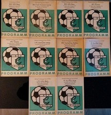 10 Fußballprogramme Chemie Leipzig DDR Oberliga/Liga 1978-1980 (Teilweise...