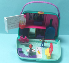 Polly Pocket Mini World Einkaufszentrum Handtasche + 2 Figuren