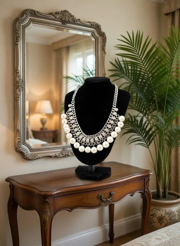 Modeschmuck halskette mit - halskette,