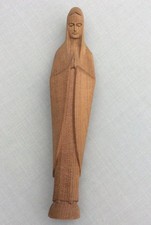 Holzfigur betende Maria, Kunsthandwerk aus Annaberg/Erzgebirge