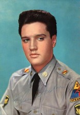Elvis Presley Autogramm/ Unterschrift
