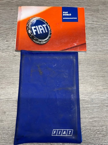 Fiat doblo betriebsanleitung - fiat,