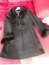 Vintage 50er 60er mantel retro rockabilly pinup kleid mod swing SMALL 60s coat