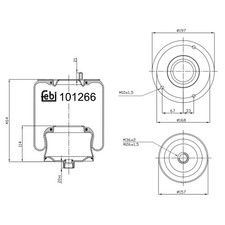 FEBI BILSTEIN Federbalg
