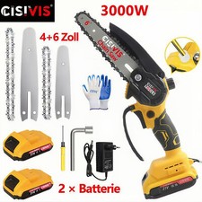 Akku Kettensäge 4+6 Zoll Mini