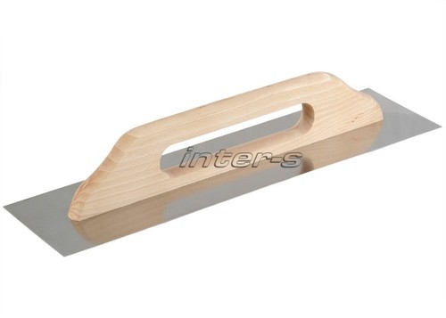 Glättkelle 78cm holz - 1x, 38-78cm