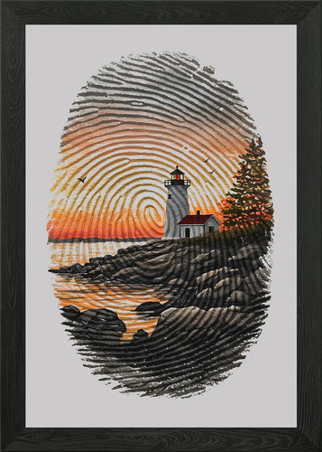 Leuchtturm fingerabdruck - leuchtturm,