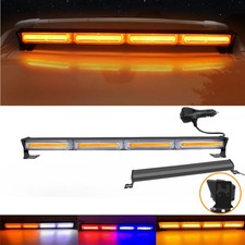 54LED COB Notfallgefahr Warnlampe Windschutzscheibe Strobe Lichtleiste 12V 24V