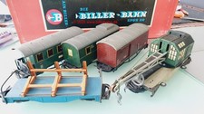 5 x Billerbahn Waggons