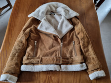 Zara Wildleder Aviator Cuir de