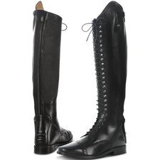 BUSSE Schwarz 38/ NN Reitstiefel Laval Lederreitstiefel