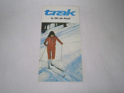 Vintage werbeprospekt track - vintage,