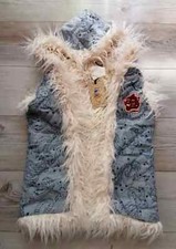 °Scotch & Soda° SALE Weste kuschelige Fellweste wendbar 128 NEU VK 129,- €