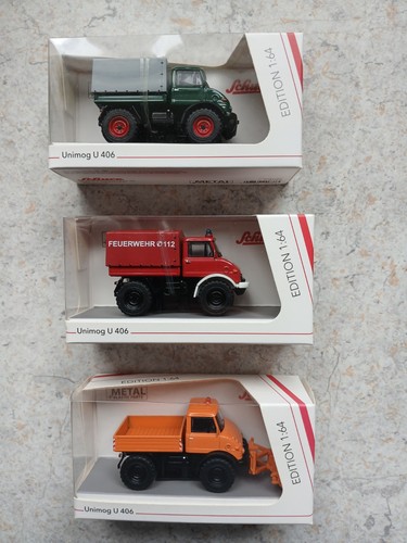 Schuco unimog 406 3 - 1:64,