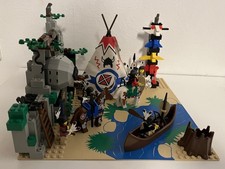 LEGO System Western : Boulder Cliff Canyon - Indianer # 6748 von 1997 komplett