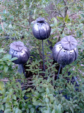 Gartenstecker, Keramik