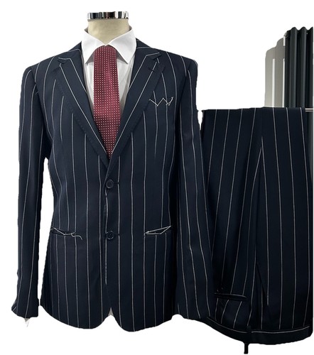 Herren kleid blau kariert - blau,