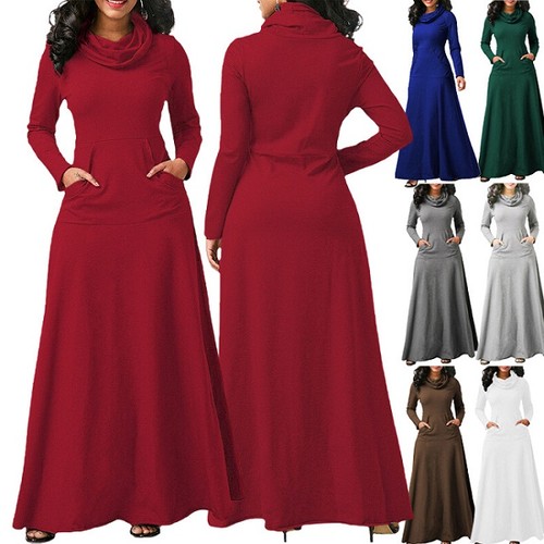 Elegante langes maxi kleider - langes,