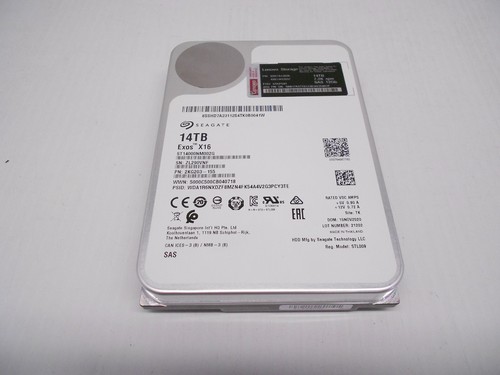 Seagate exos x16 st14000nm002g - seagate,