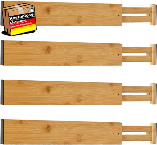 Bambus schubladentrenner - bambus,