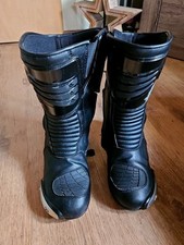 Motorradschuhe Stiefel Racing-Stiefel Fastway FRS 1 Racing Schwarz Größe 43