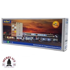 ♻️ 2.Hand - Kibri 37517 Bausatz Spur N 1:160 🔝 Modellbahn-Diorama beleuchtet