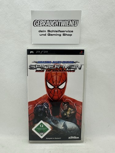 Psp spider man web - psp, shadows
