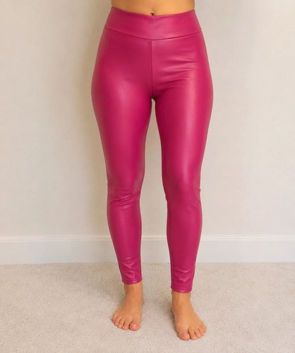 Leggings tights leder optik - leggings, leder-optik