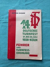 Deutsches Turnfest 1928 Teilnehmer Erinnerungsstücke