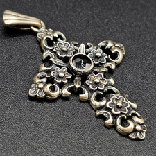 Altes Granat Kreuz 835er