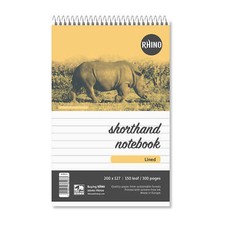 RHINO Kurzschrift Notizbuch