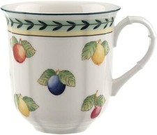 Villeroy Boch French Garden Fleurence Kaffeebecher, 300 ml, Höhe 9 cm, Premiu