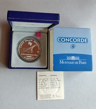 Frankreich 10  Euro 2009 PP ° Kulturelles Erbe Europas Concorde  ° Ag900 22,2 g