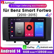 8 Kern 6+128G Carplay Android 14 Für Smart Fortwo 451 2010-15 Autoradio GPS i