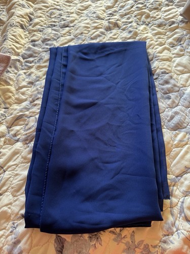 Blaues chiffon kopftuch - blaues,
