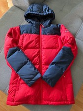 Neu-TROLLKIDS-Daunenjacke90% Daunen 10% Federn-164-Rot-wind- und wasserdich-140€