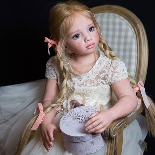 Toddler girl reborn - toddler, doll