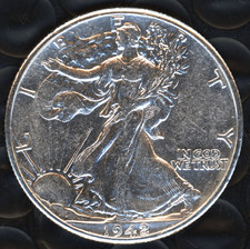 1942-P 90% SILVER ABOUT