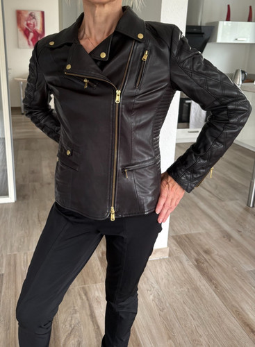 Schyia lederjacke 100 - lederjacke,