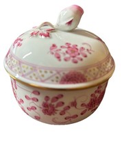 Meissen Indisch Purpur Zuckerdose 1a Ware