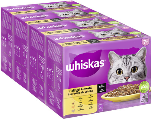 48x85g whiskas katzenfutter - whiskas,
