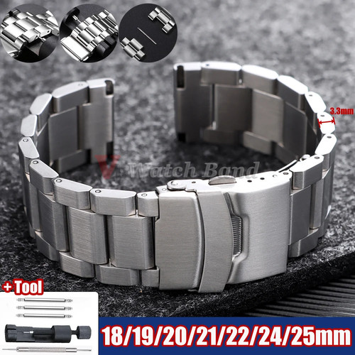 Uhrenarmband edelstahl seiko - uhrenarmband,