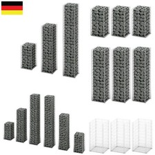 3x Gabionenkorb Set Verzinkter
