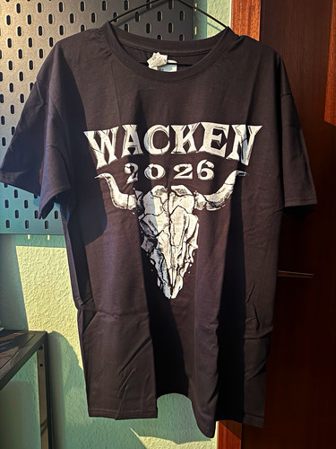 Wacken shirt 2026 limitiert - t-shirt,