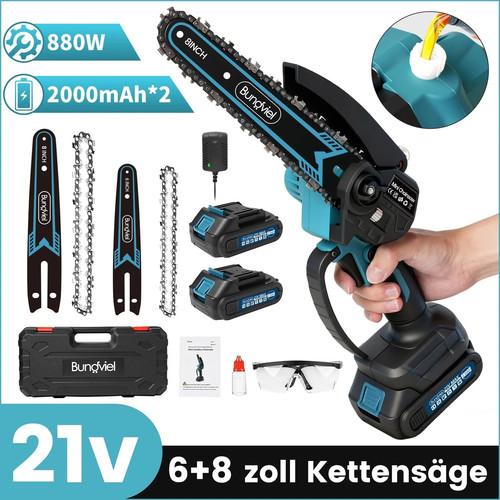 Mini kettensäge mit akku - mit,